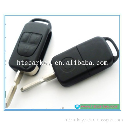 for Benz Flip Key Shell 3 Button key for mercedes benz key blanks wholesale